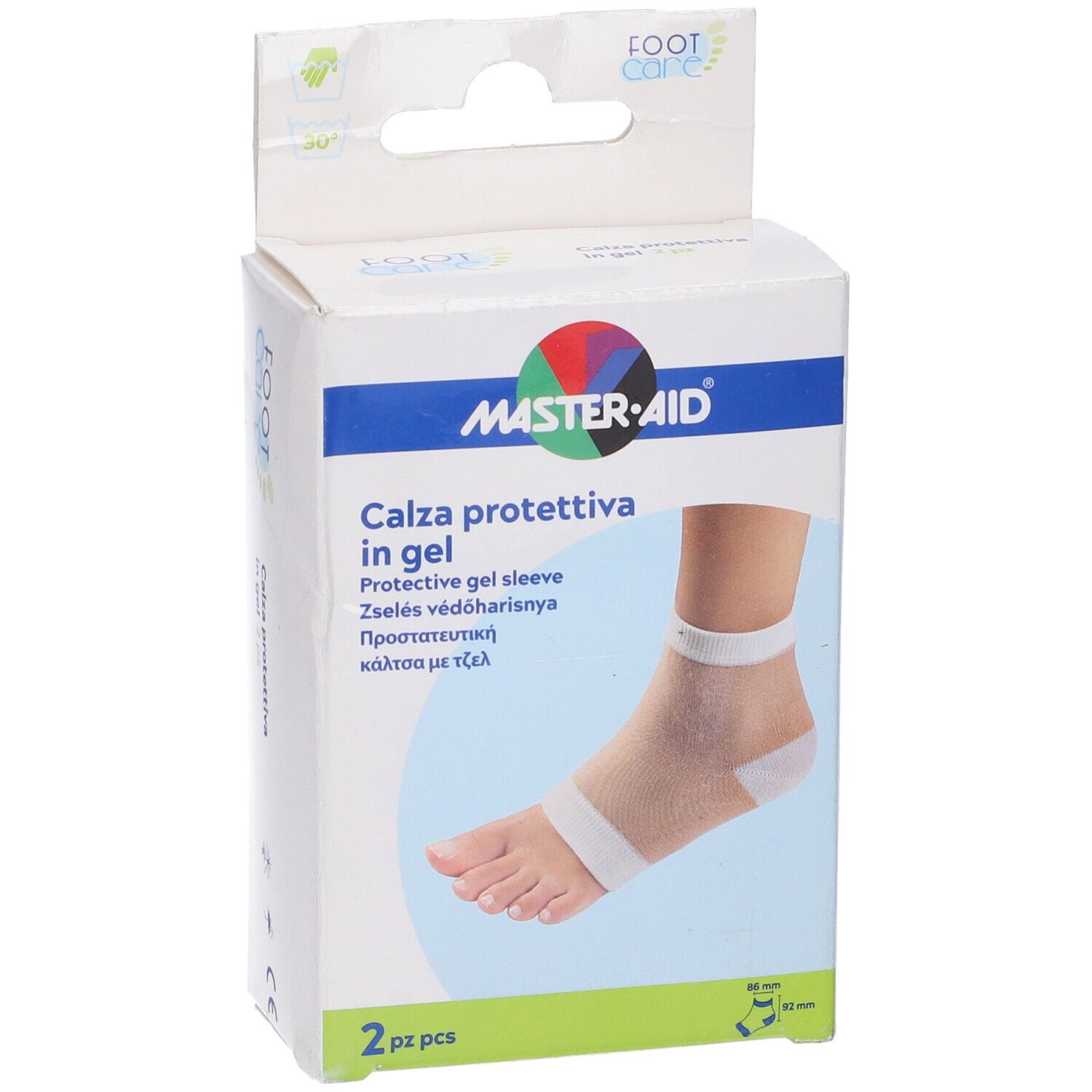 Master Aid Calza Protettiva Tessuto+Gel