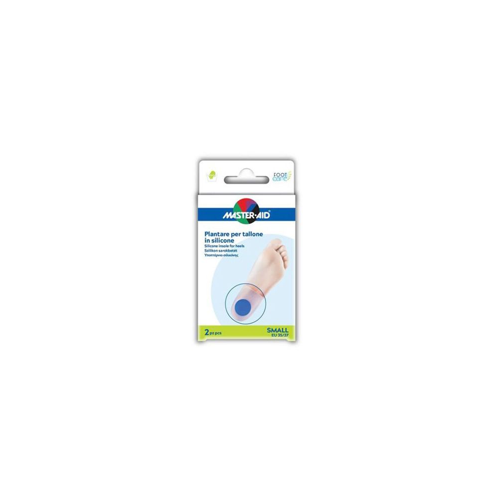 Talloniera In Due Tipologie Di Silicone Master-Aid Footcare Small 2 Pezzi F2
