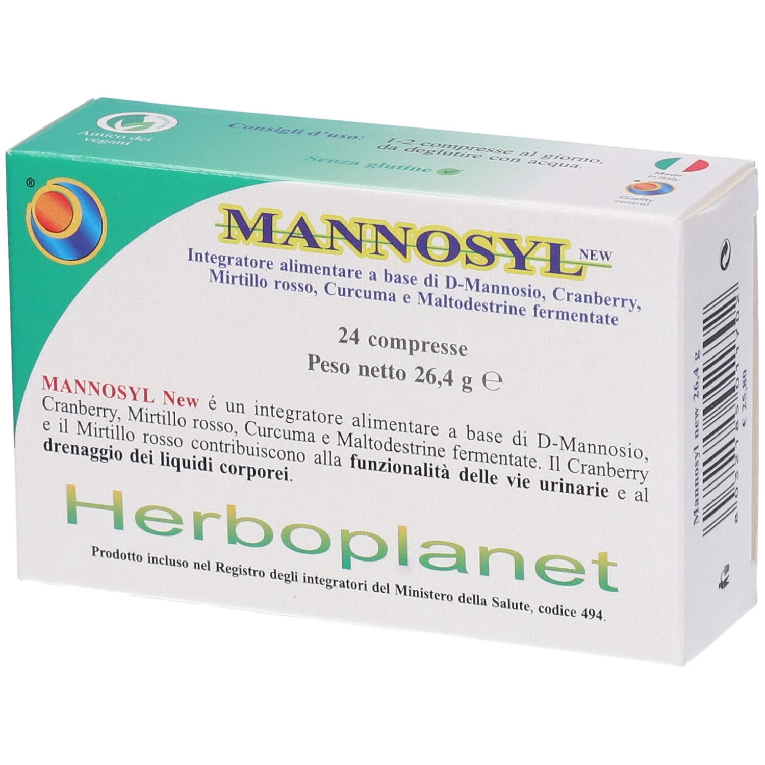 Mannosyl New 24 Compresse