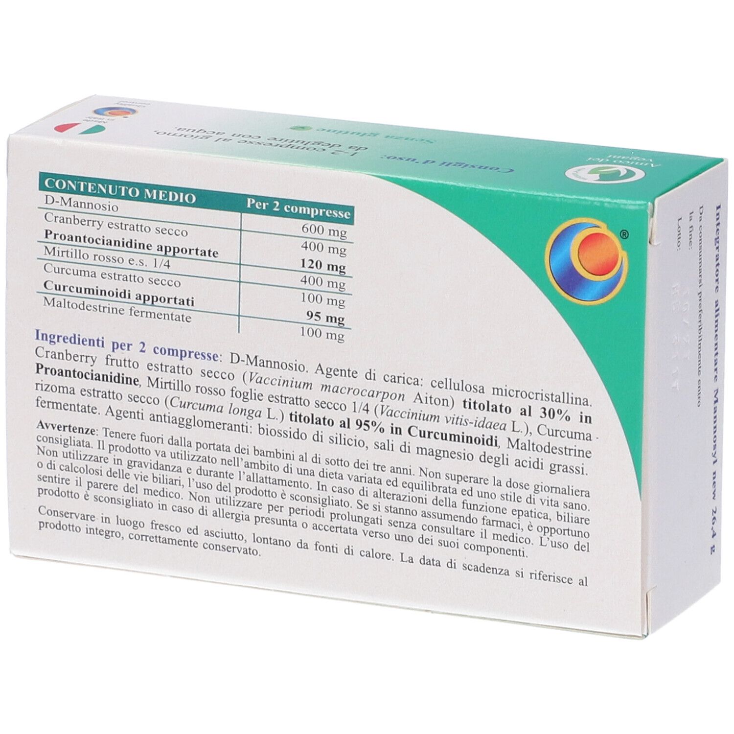 Mannosyl New 24 Compresse