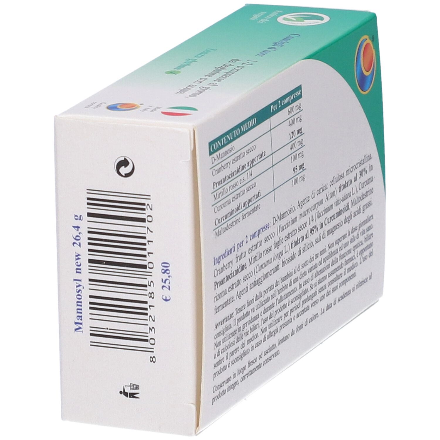 Mannosyl New 24 Compresse