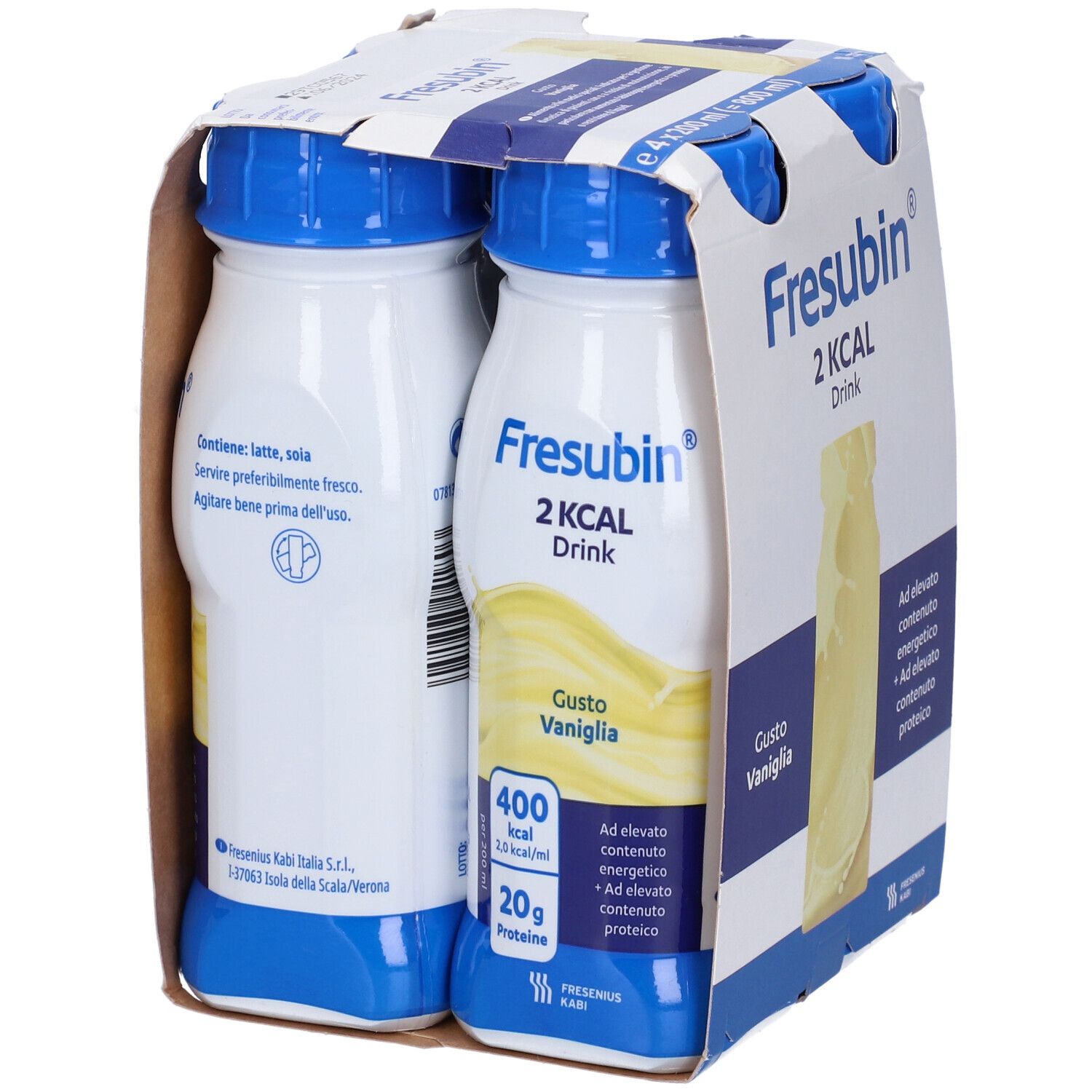 Fresubin 2 Kcal Drink Vaniglia 4 Flaconi X 200 Ml