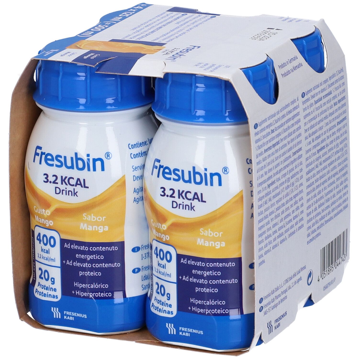Fresubin 3,2 Kcal Drink Mango 4 X 125 Ml