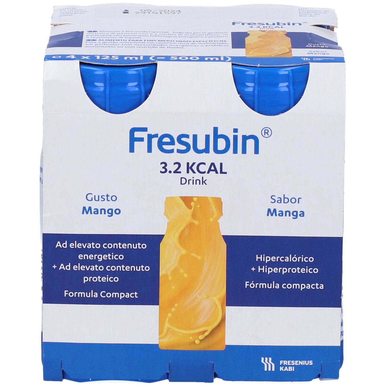 Fresubin 3,2 Kcal Drink Mango 4 X 125 Ml