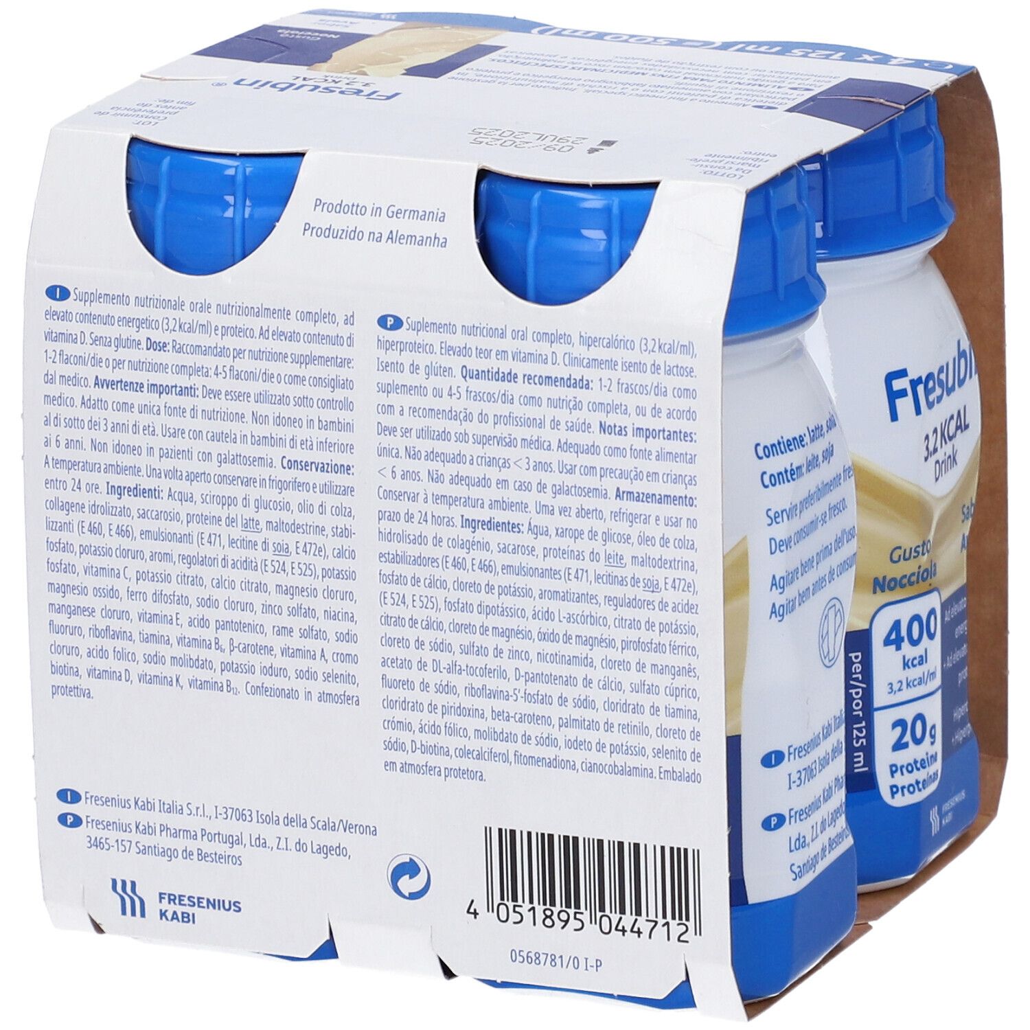 Fresubin 3,2 Kcal Drink Nocciola