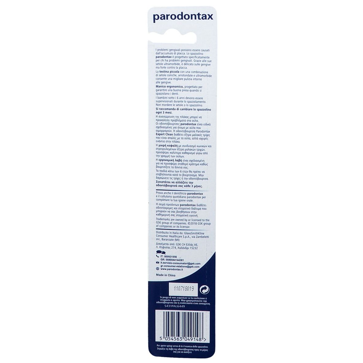 Parodontax Spazzolino Expert Clean Extra Soft