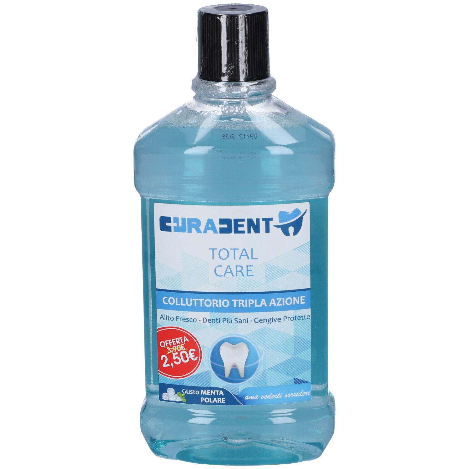 Curadent Collutorio Menta Polare 500 Ml
