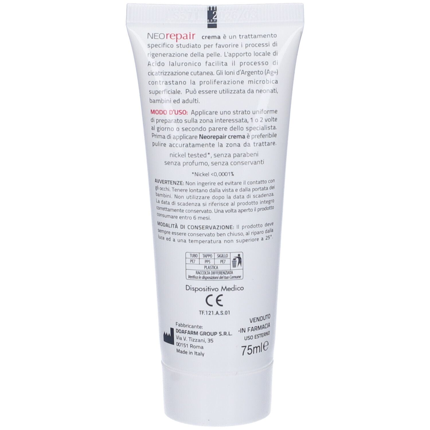Neorepair Crema 75 Ml