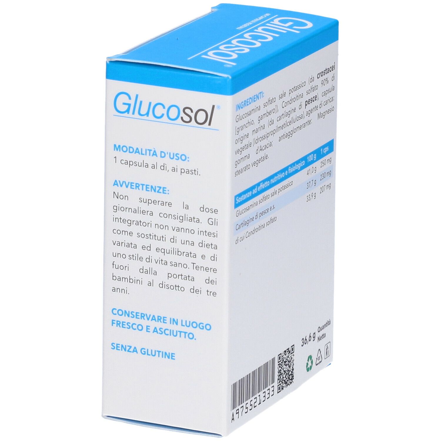 Glucosol 60 Capsule Vegetali