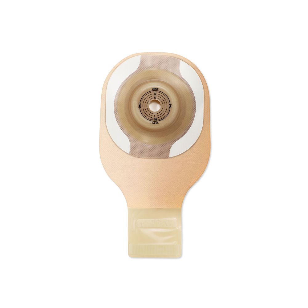 Hollister Moderma Flex Ceraplus Sacca Aperta Convessa Soft Midi Per Ileostomia Con Finestra Ritagliata 15-25 Mm 30 Pezzi