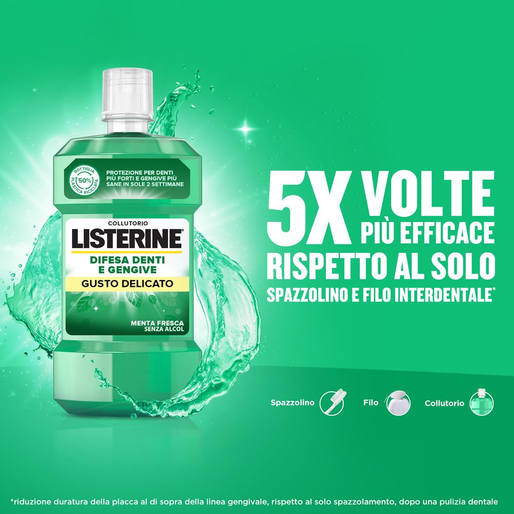 Collutorio LISTERINE® Difesa Denti e Gengive