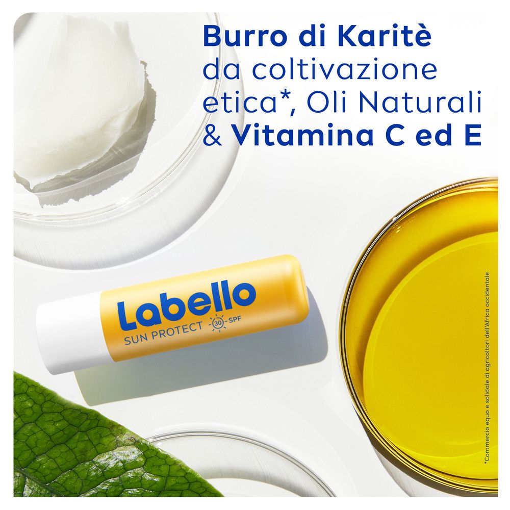 Labello Sun Protect SPF50 4.8 g, Burrocacao labbra idratante e protettivo con filtri UVA/UVB - risparmia il 10% con il codice: NI10