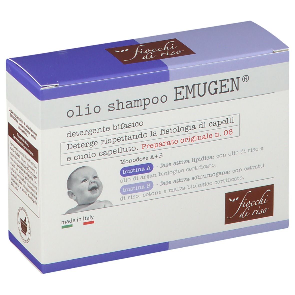 Fiocchi di Riso Emugen Olio Shampoo 45ml