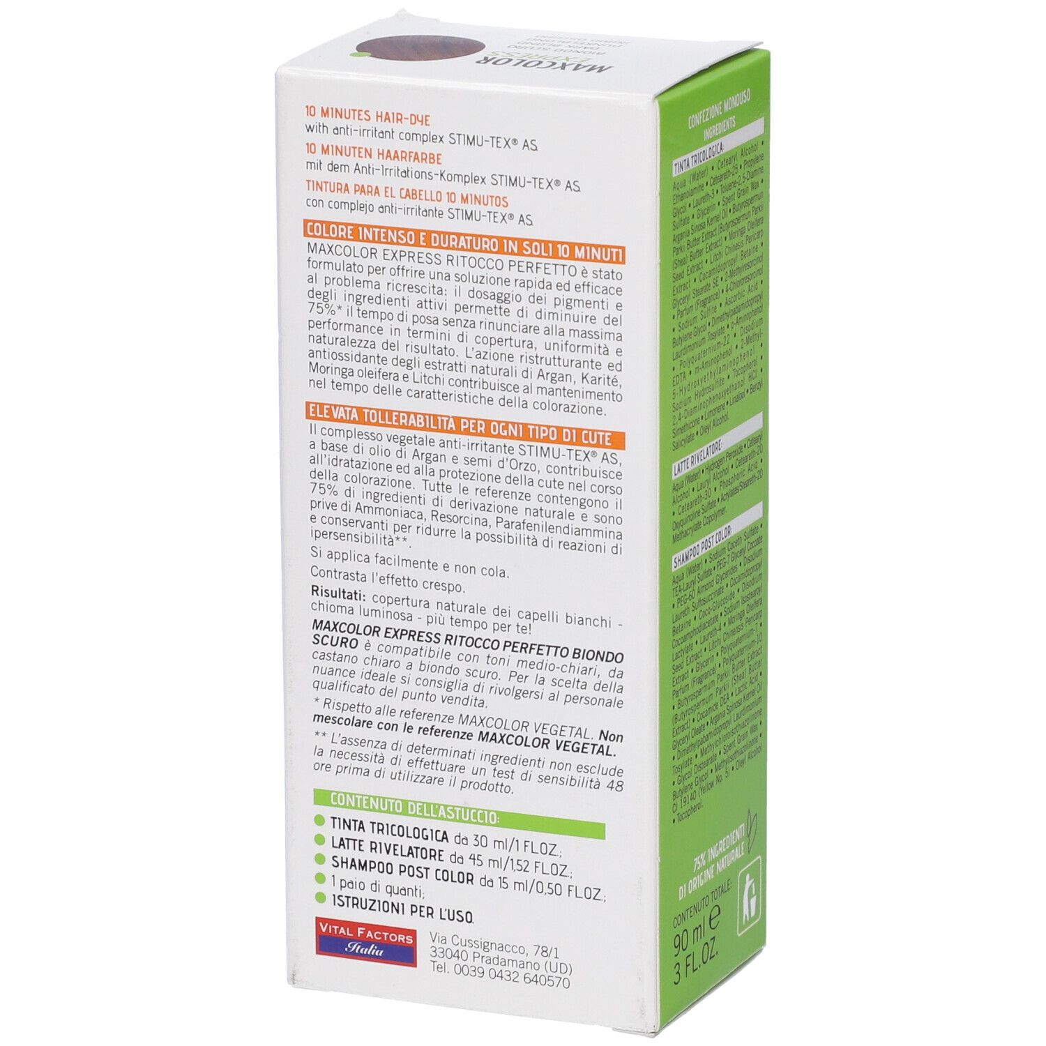 Maxcolor Express Biondo Scuro 80 Ml