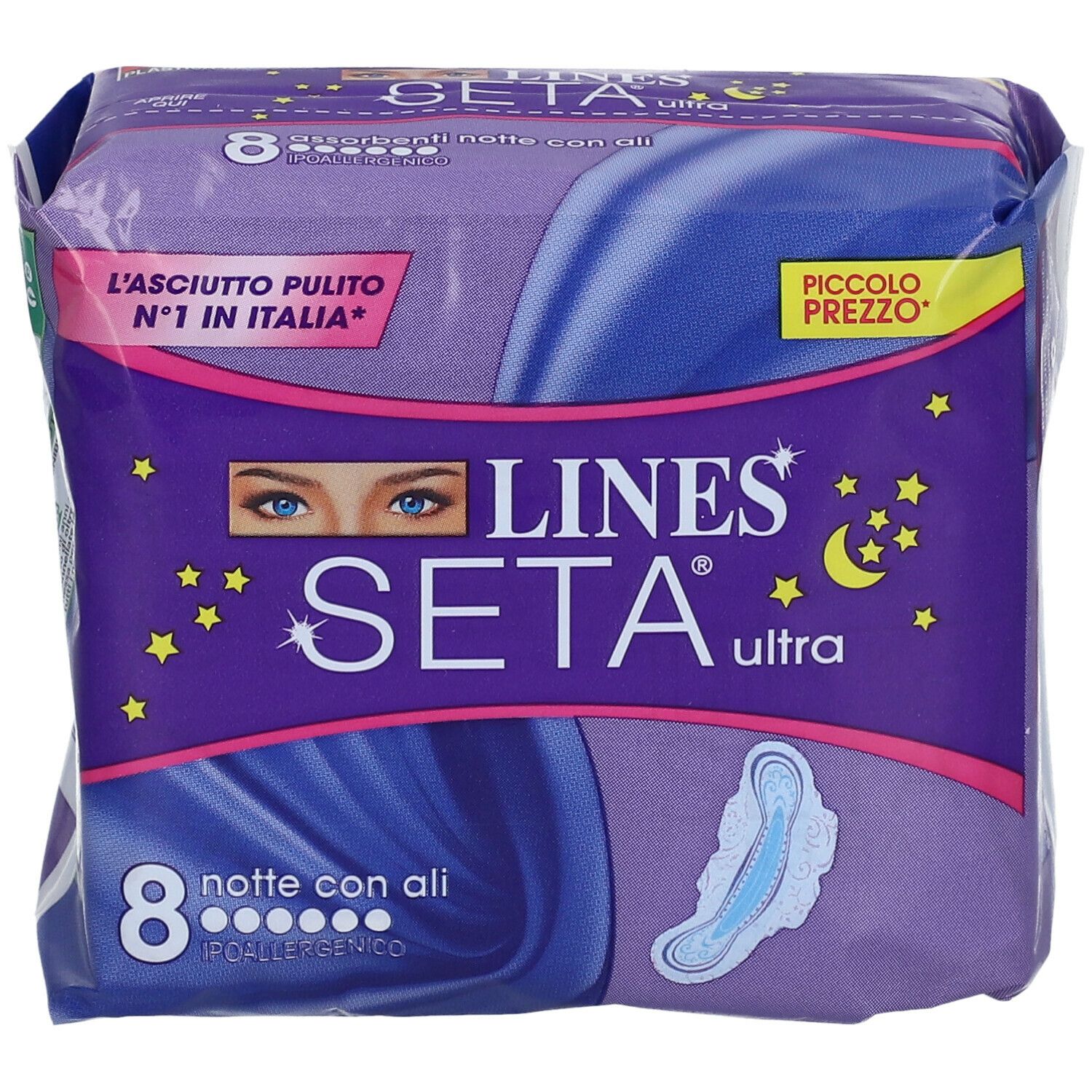 LINES SETA® Ultra Notte con Ali