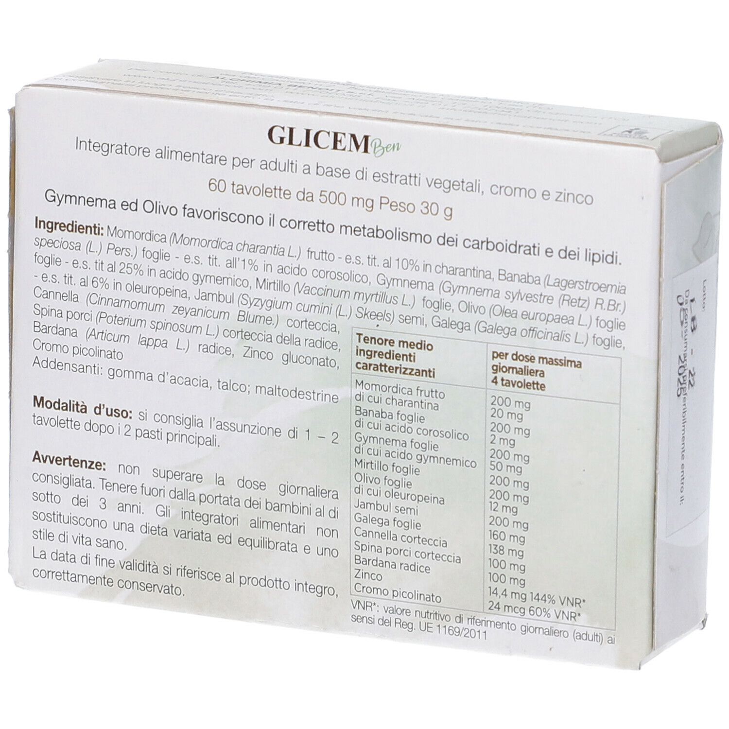 Alchemia Benoit Glicem Ben Compresse