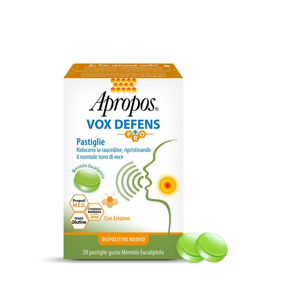 Apropos Vox Defens Pastiglie Gusto Mentolo Eucaliptolo