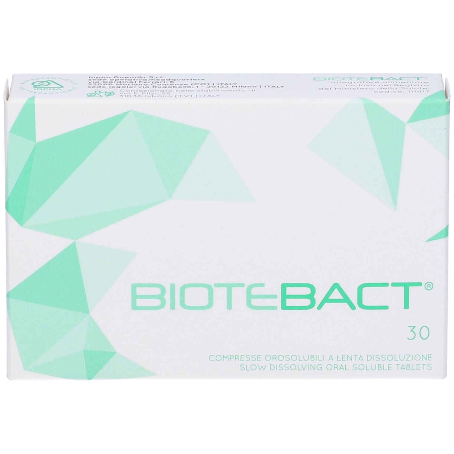 Biotebact 30 Compresse