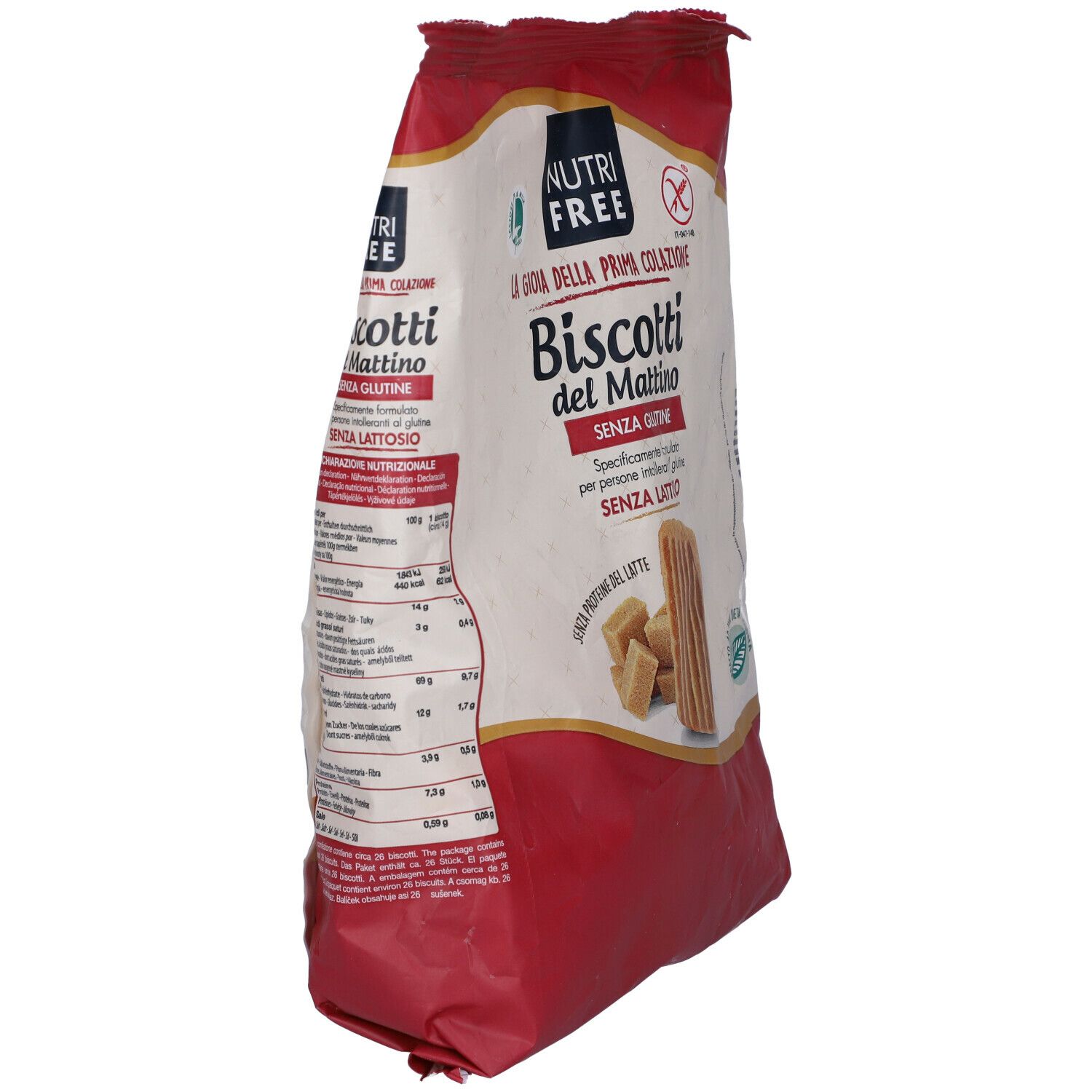 Nutrifree Bisc Del Mattino400G