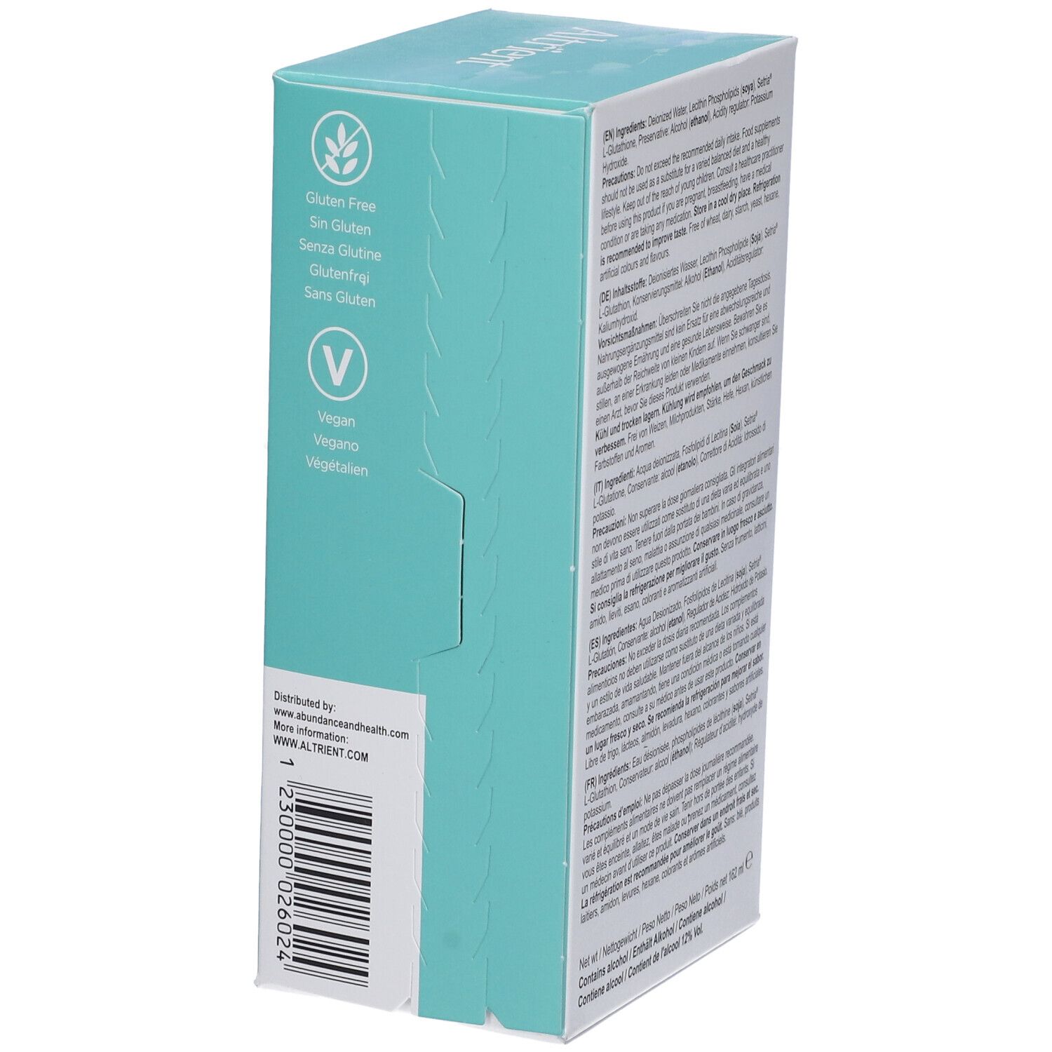 Altrient Liposomal Glutathion 30 Buste
