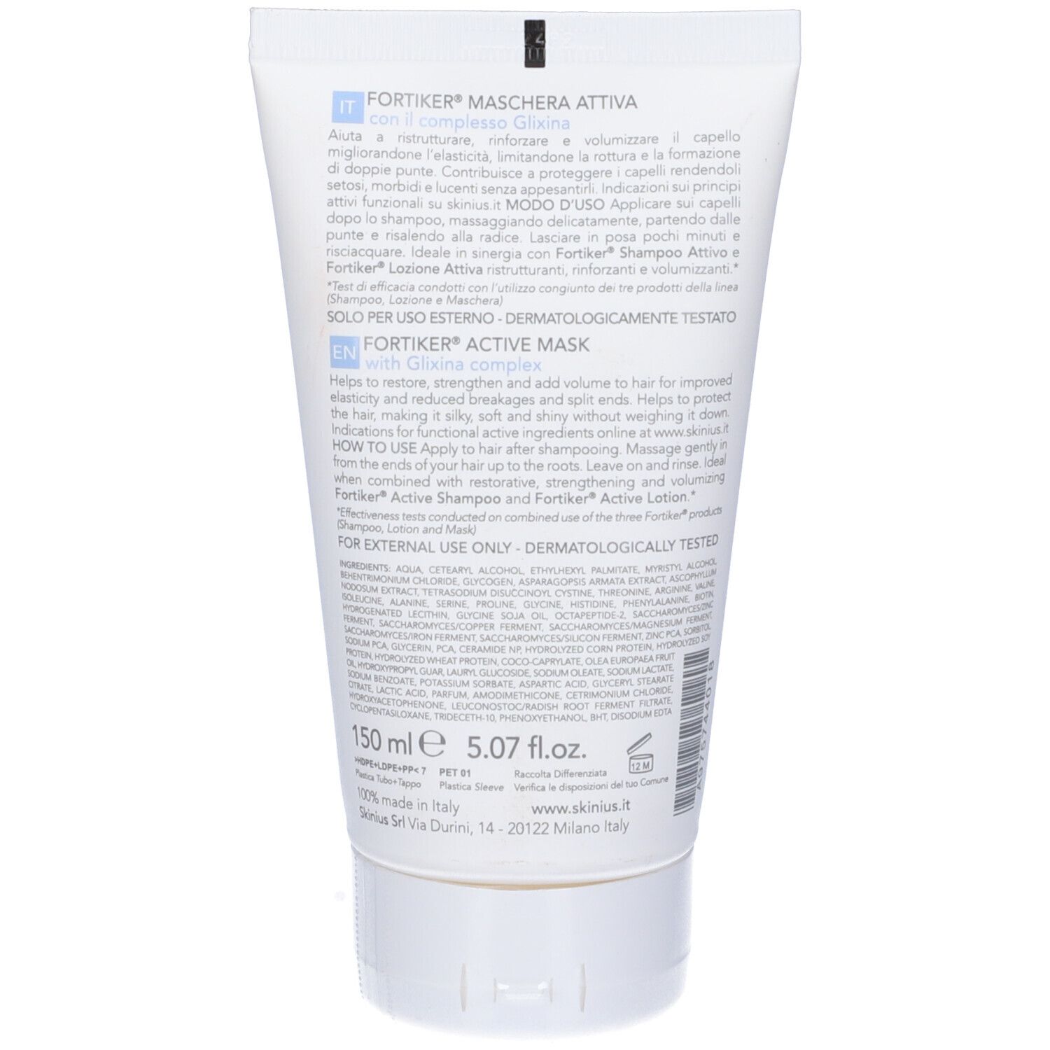Fortiker Maschera Capelli Volumizzante 150 Ml