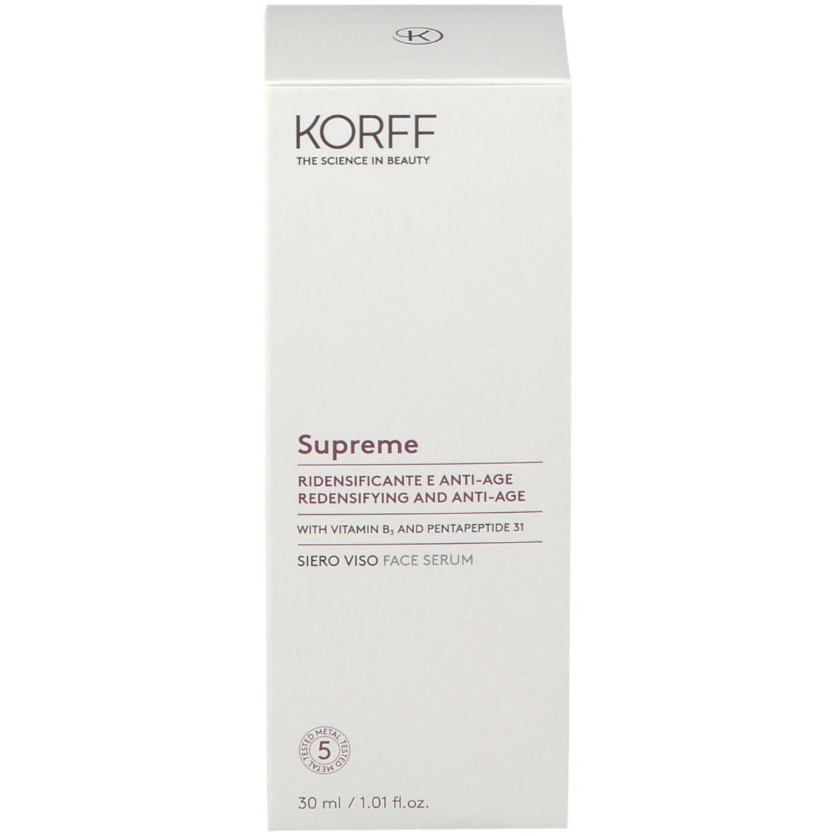 KORFF Supreme Siero Viso