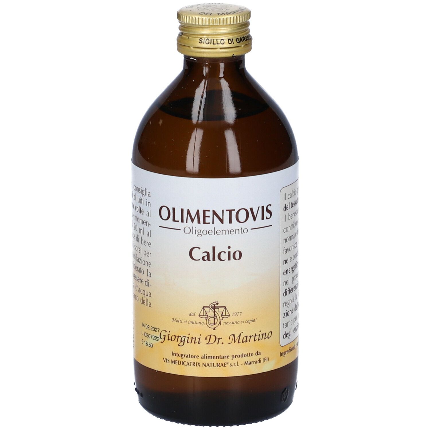 Calcio Olimentovis 200 Ml