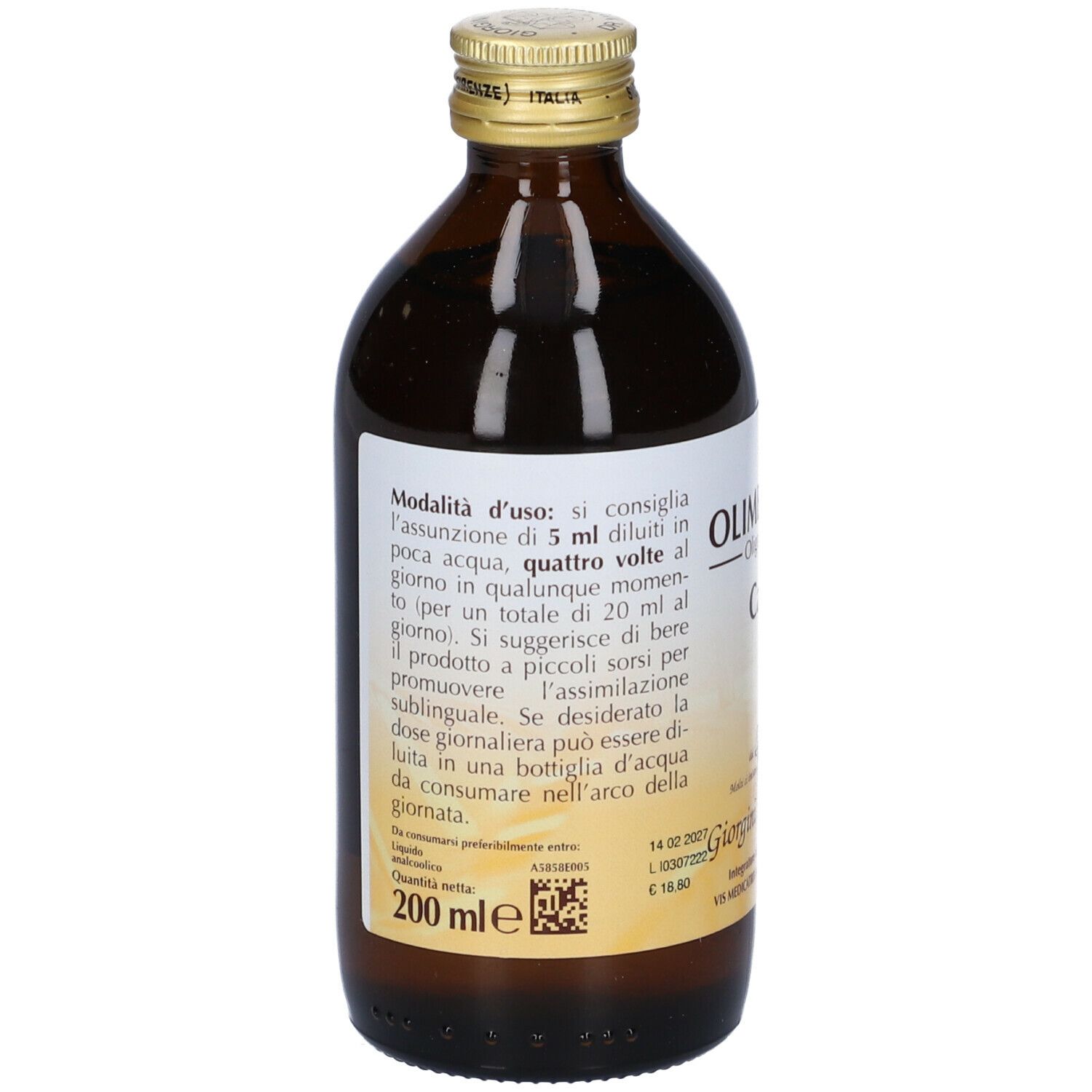 Calcio Olimentovis 200 Ml