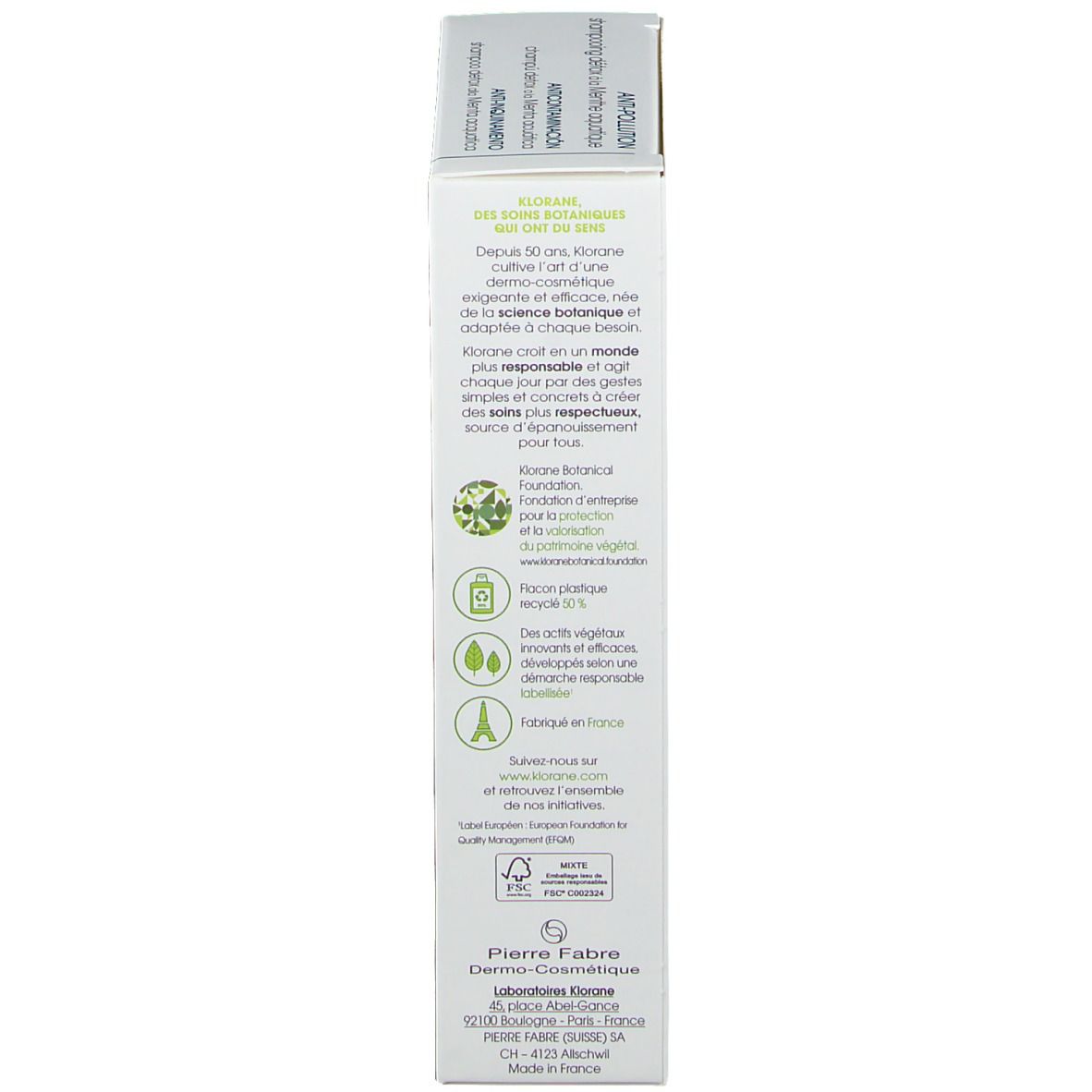 KLORANE Shampoo Detox alla Menta Acquatica 200 ml