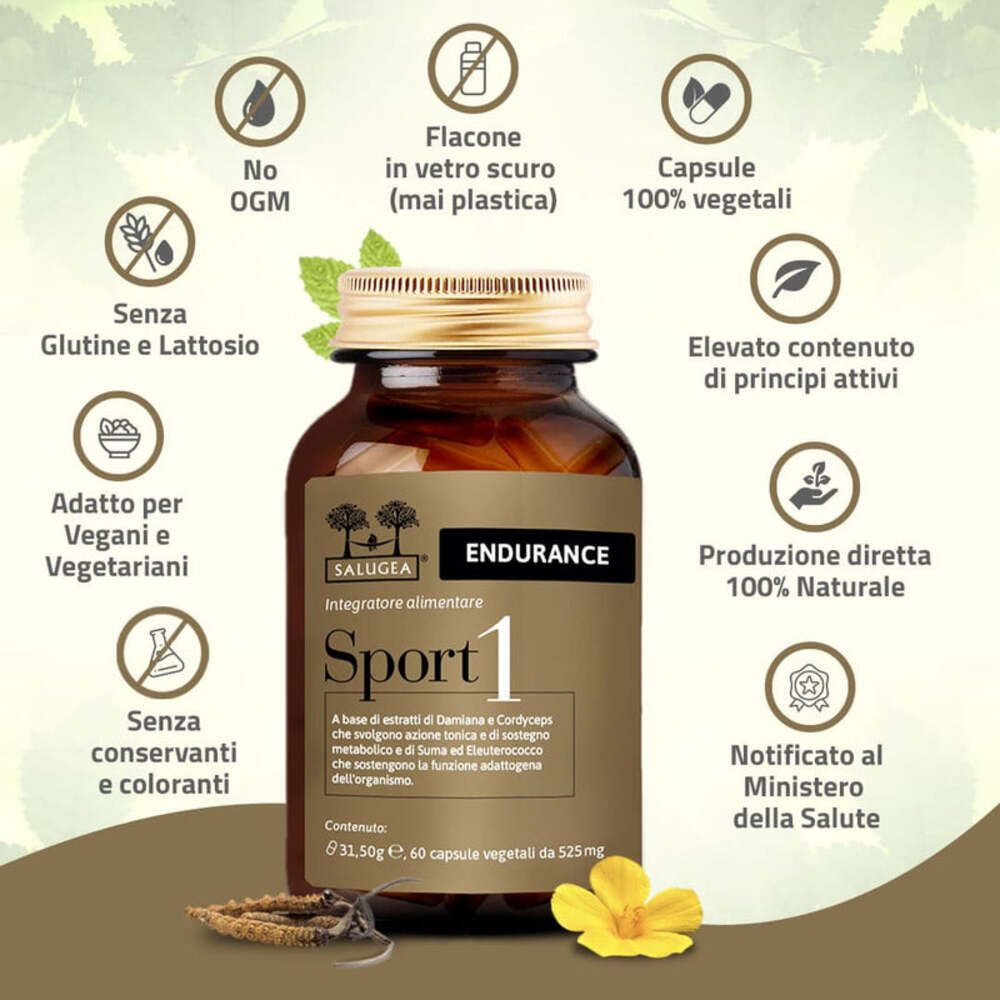 Salugea Sport1 Endurance 60 Capsule