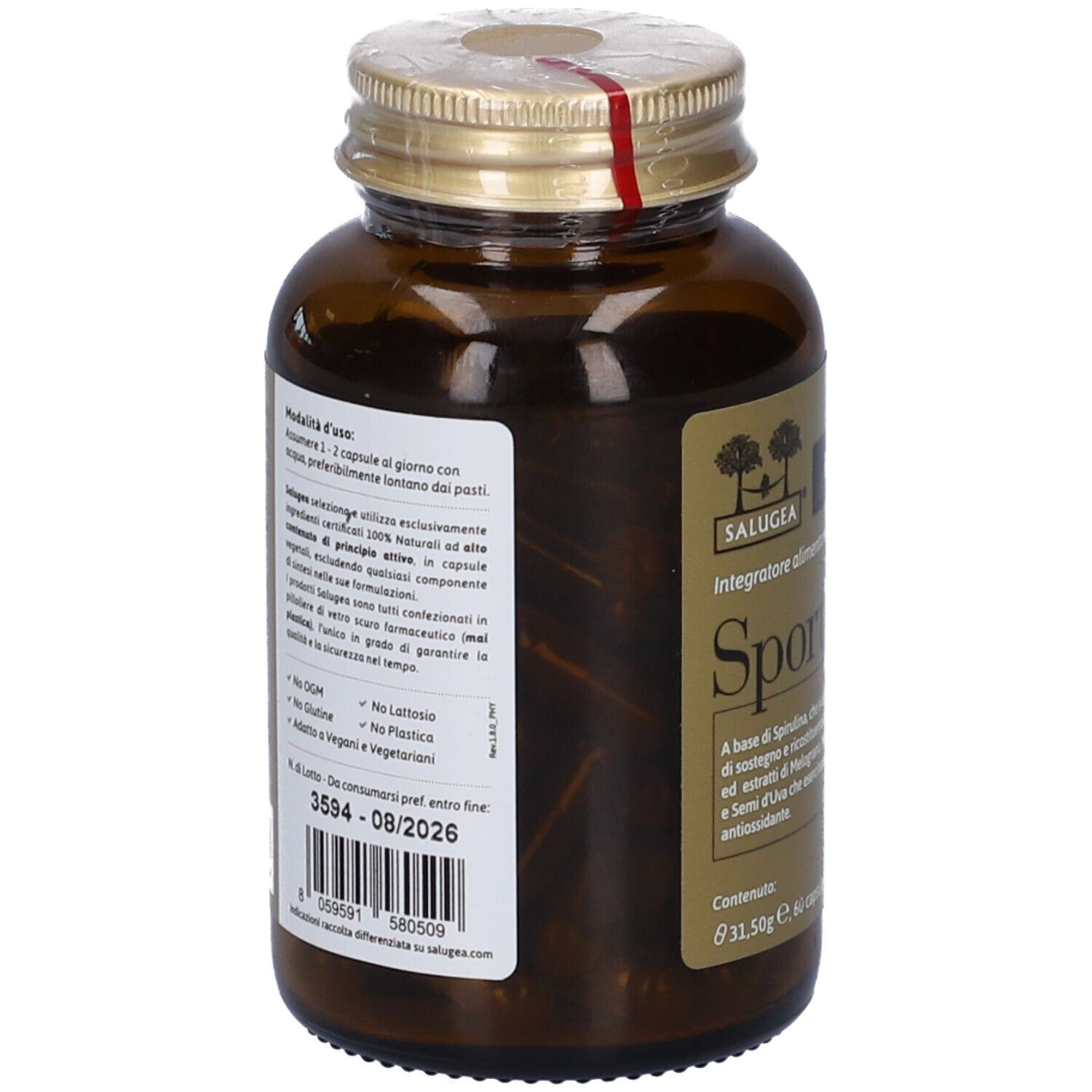 Salugea Sport2 Recupero 60 Capsule