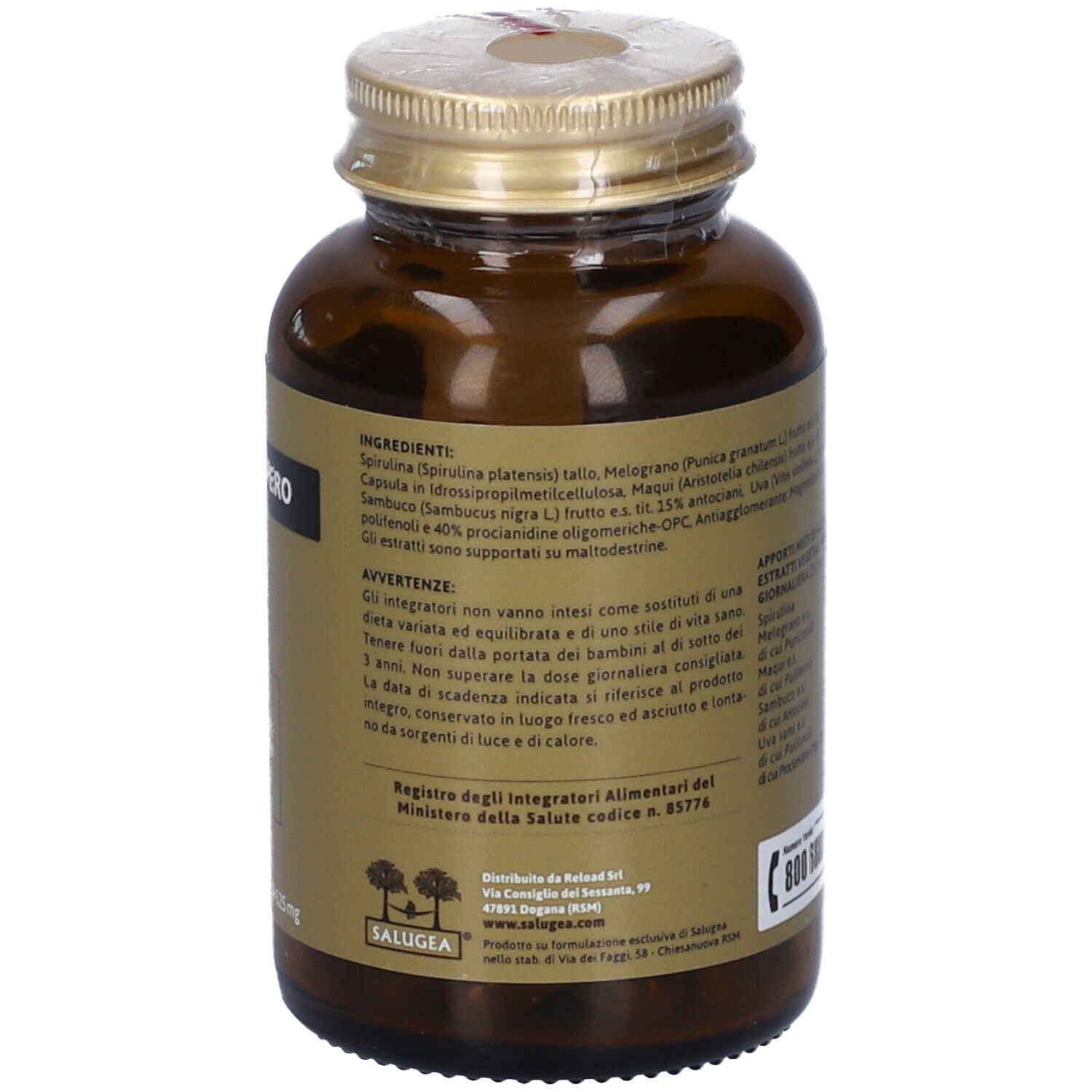Salugea Sport2 Recupero 60 Capsule