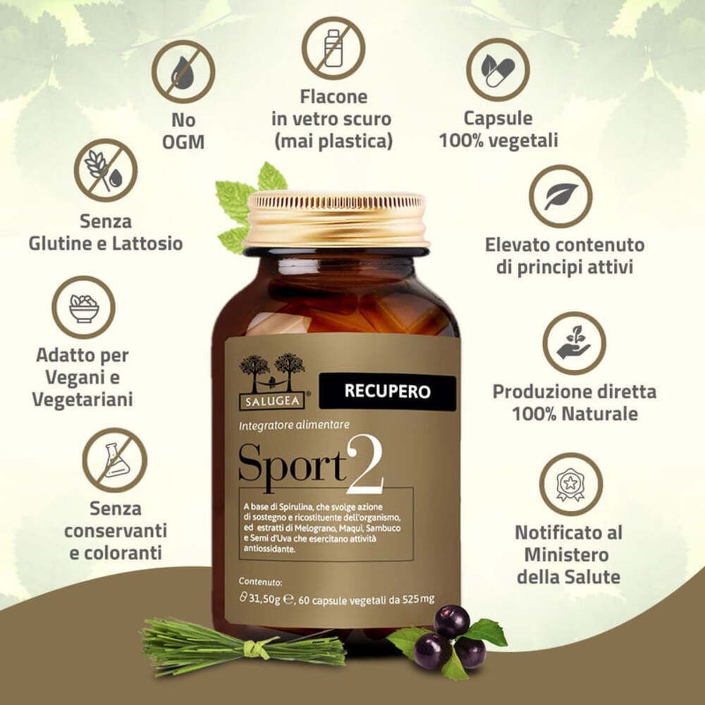 Salugea Sport2 Recupero 60 Capsule