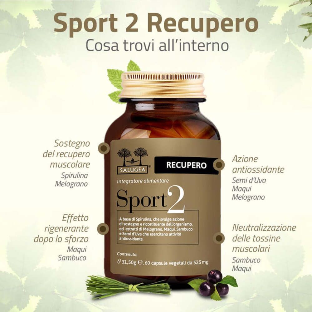 Salugea Sport2 Recupero 60 Capsule