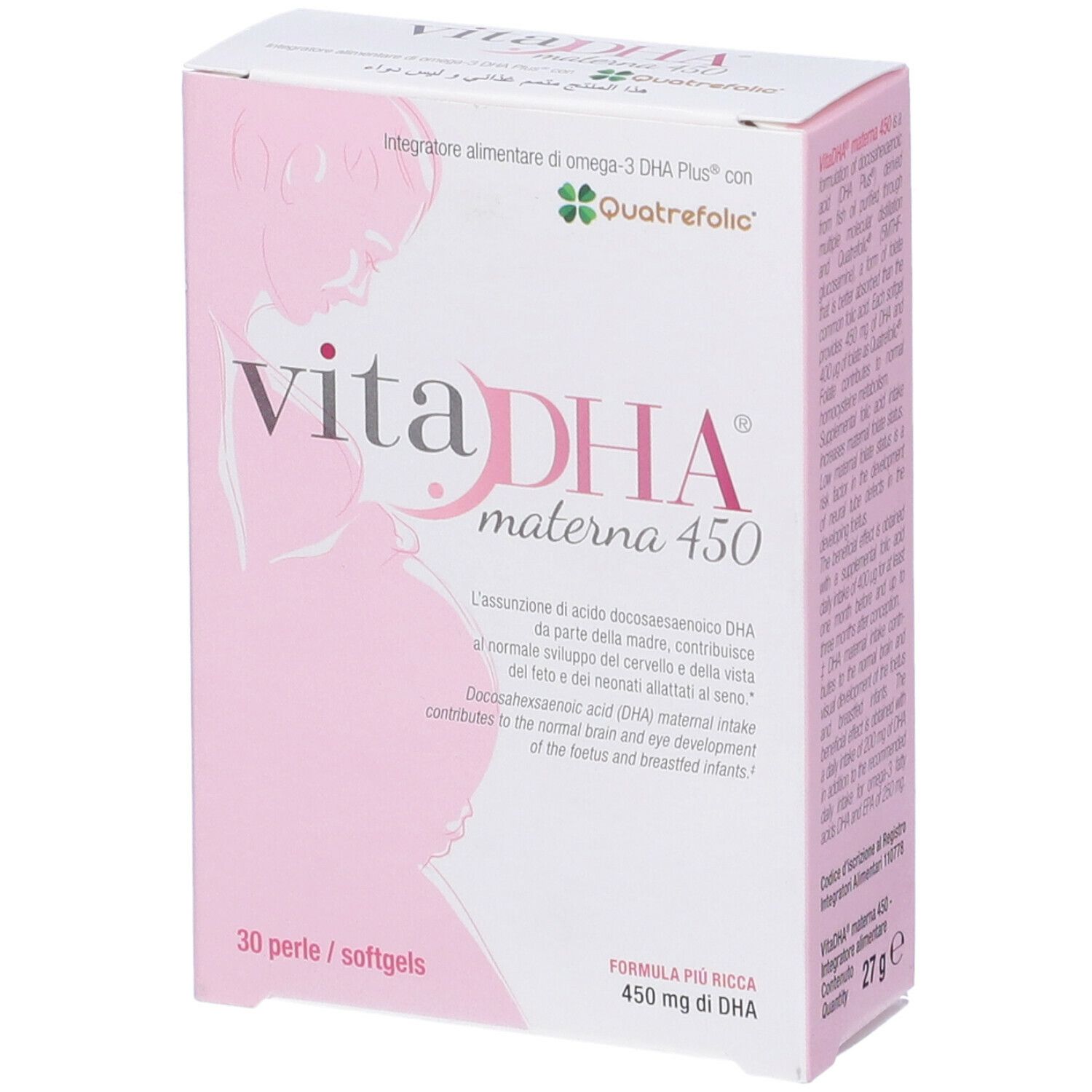 Vitadha Materna 450 30 Capsule Molli