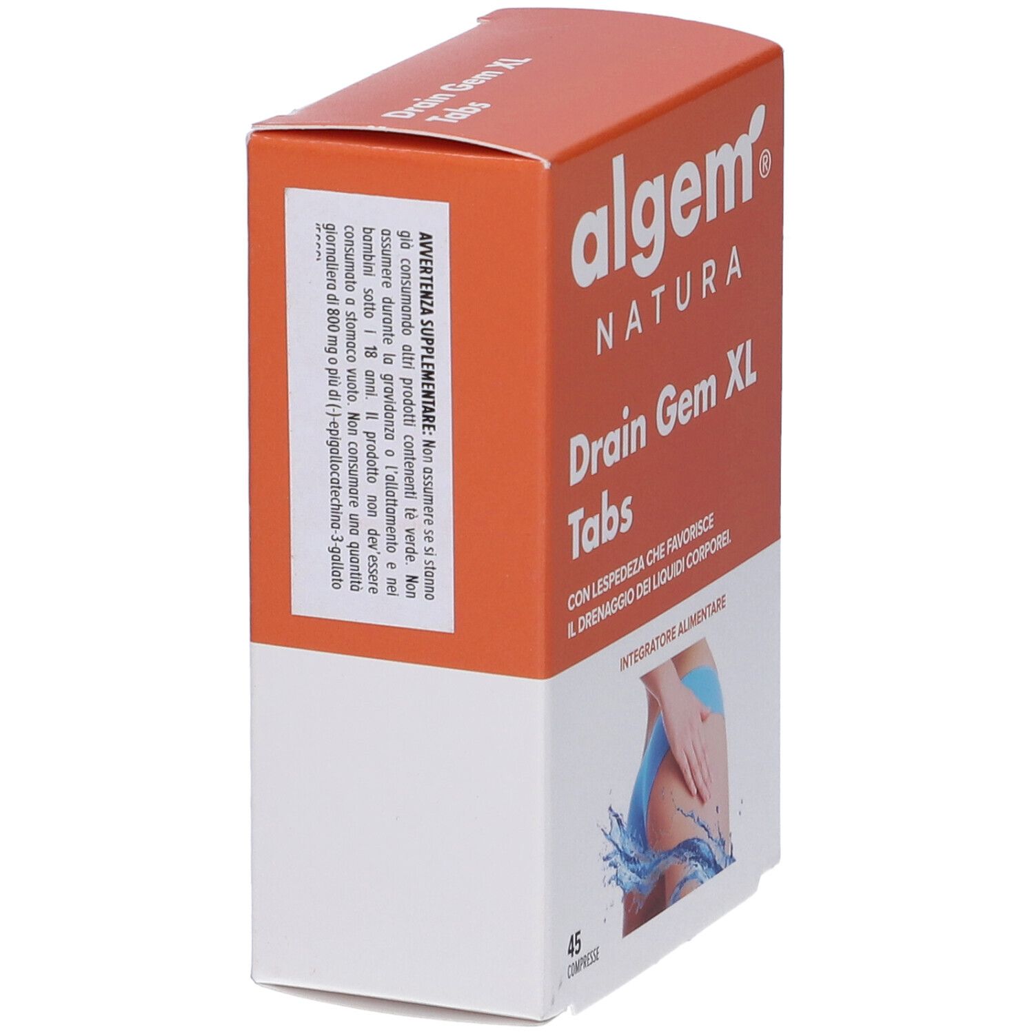 Algem Natura Drain Gem XL Tabs Compresse