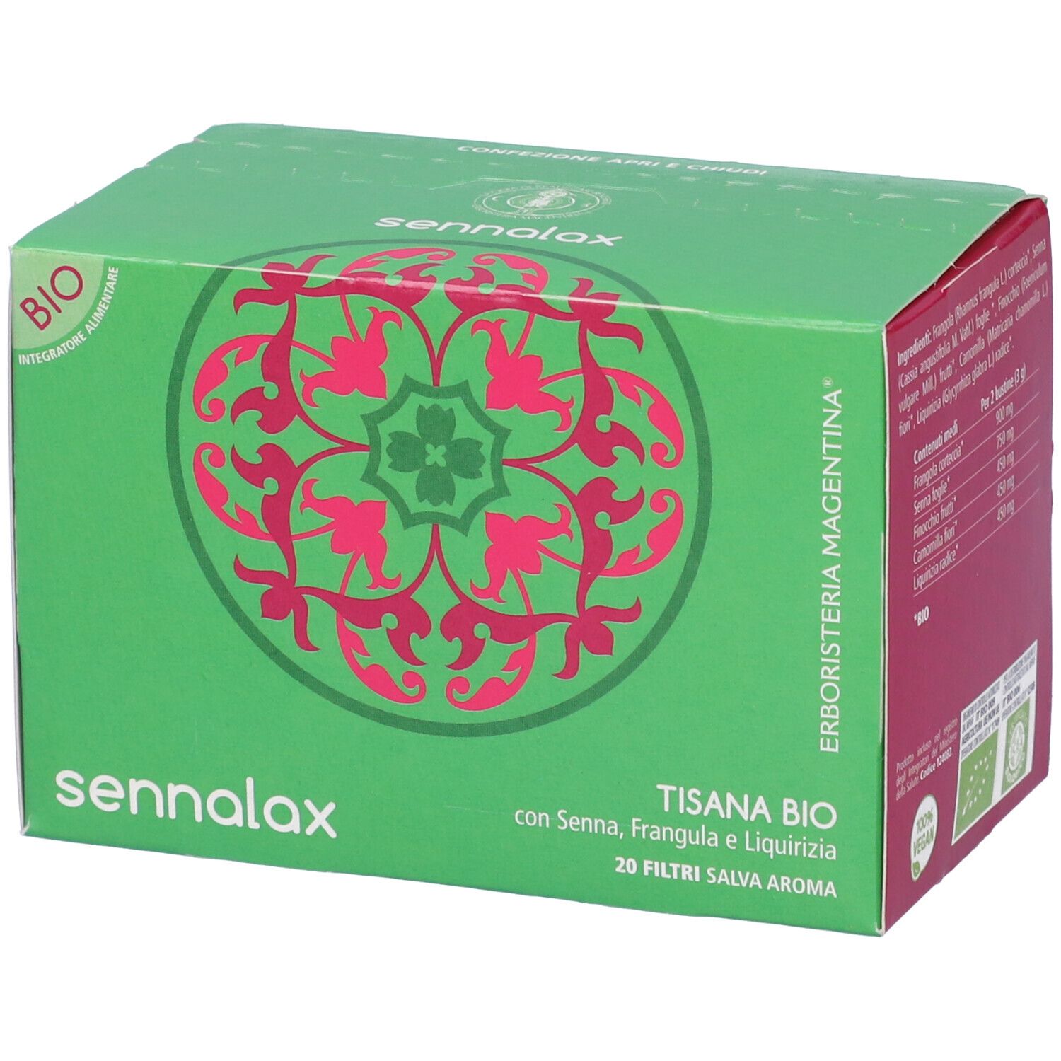 Tisana Sennalax Bio 20 Filtri
