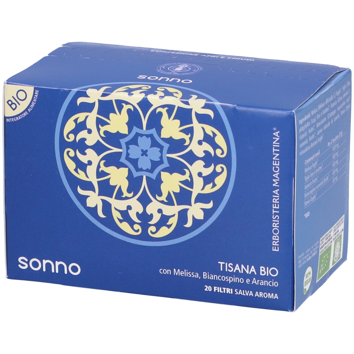 Tisana Sonno Bio 20 Filtri
