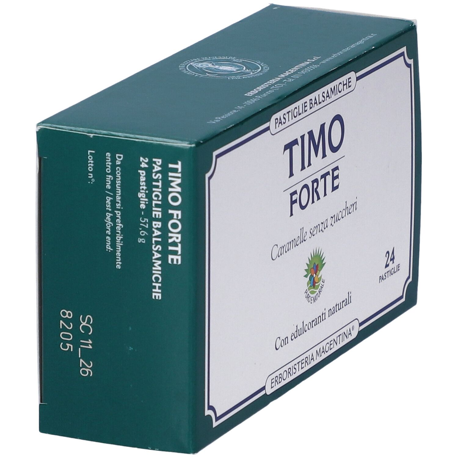 Timo Forte Pastiglie Balsamiche 24 Pezzi