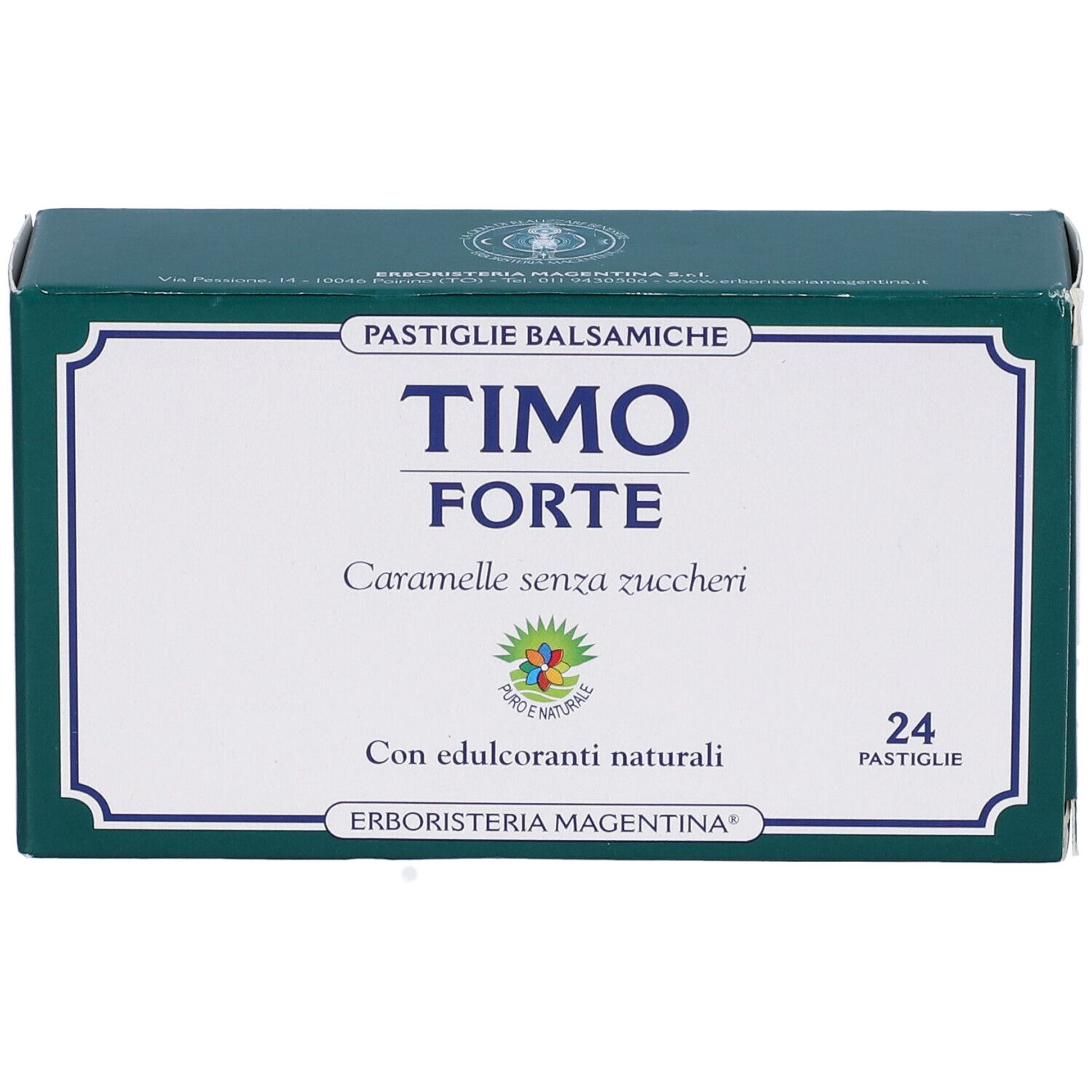 Timo Forte Pastiglie Balsamiche 24 Pezzi