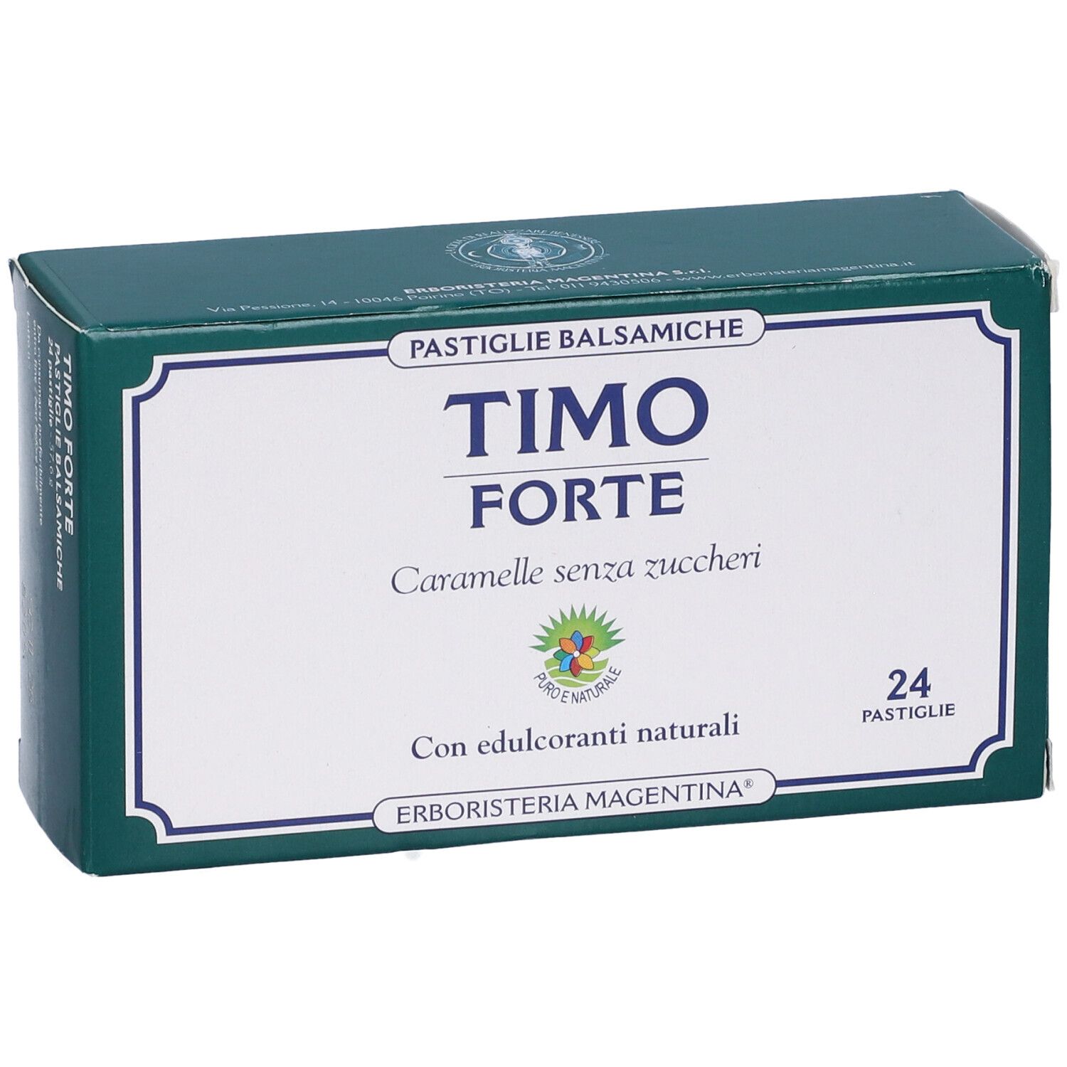 Timo Forte Pastiglie Balsamiche 24 Pezzi