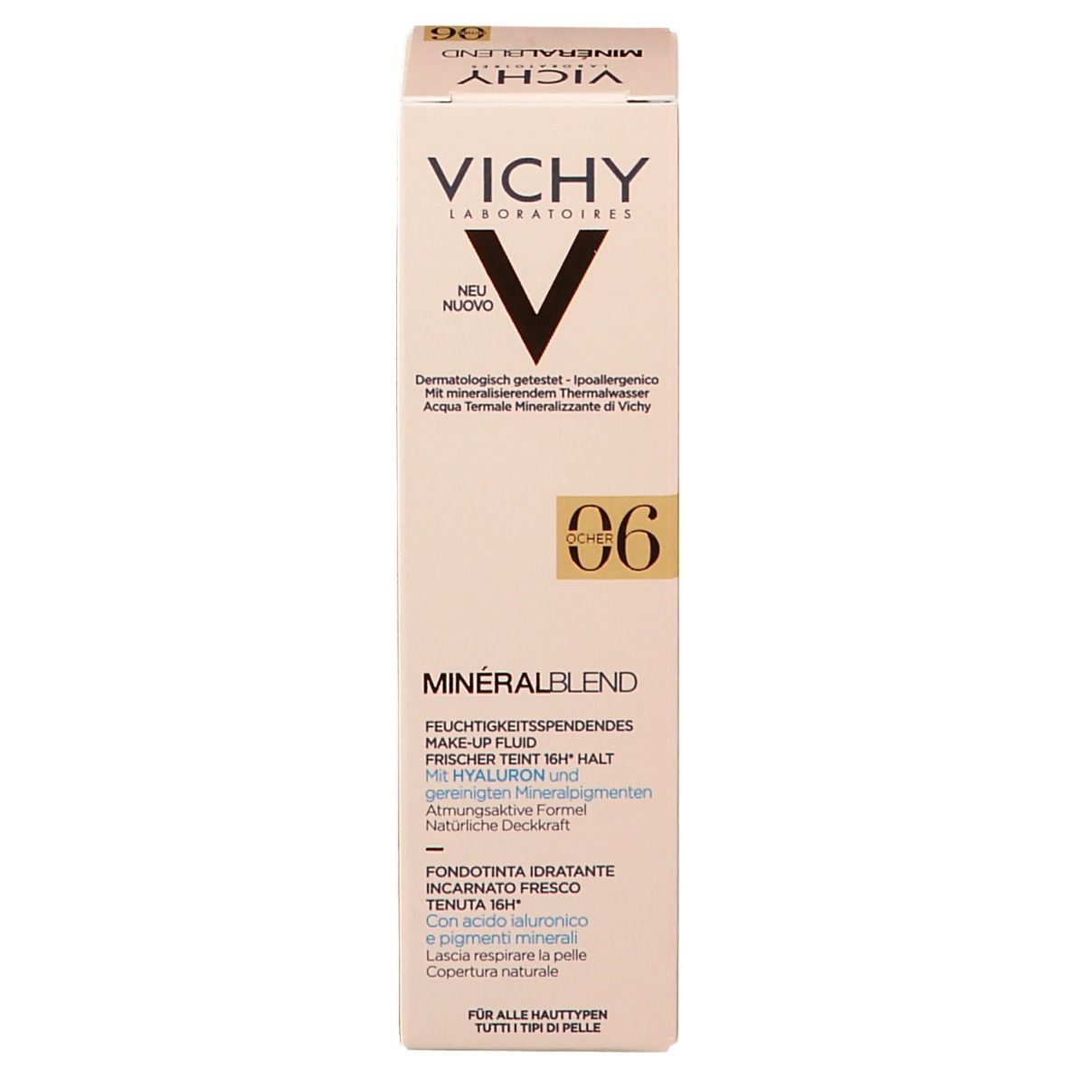 Vichy MinéralBlend Fondotinta Idratante  - 06 OCHER 30 ml