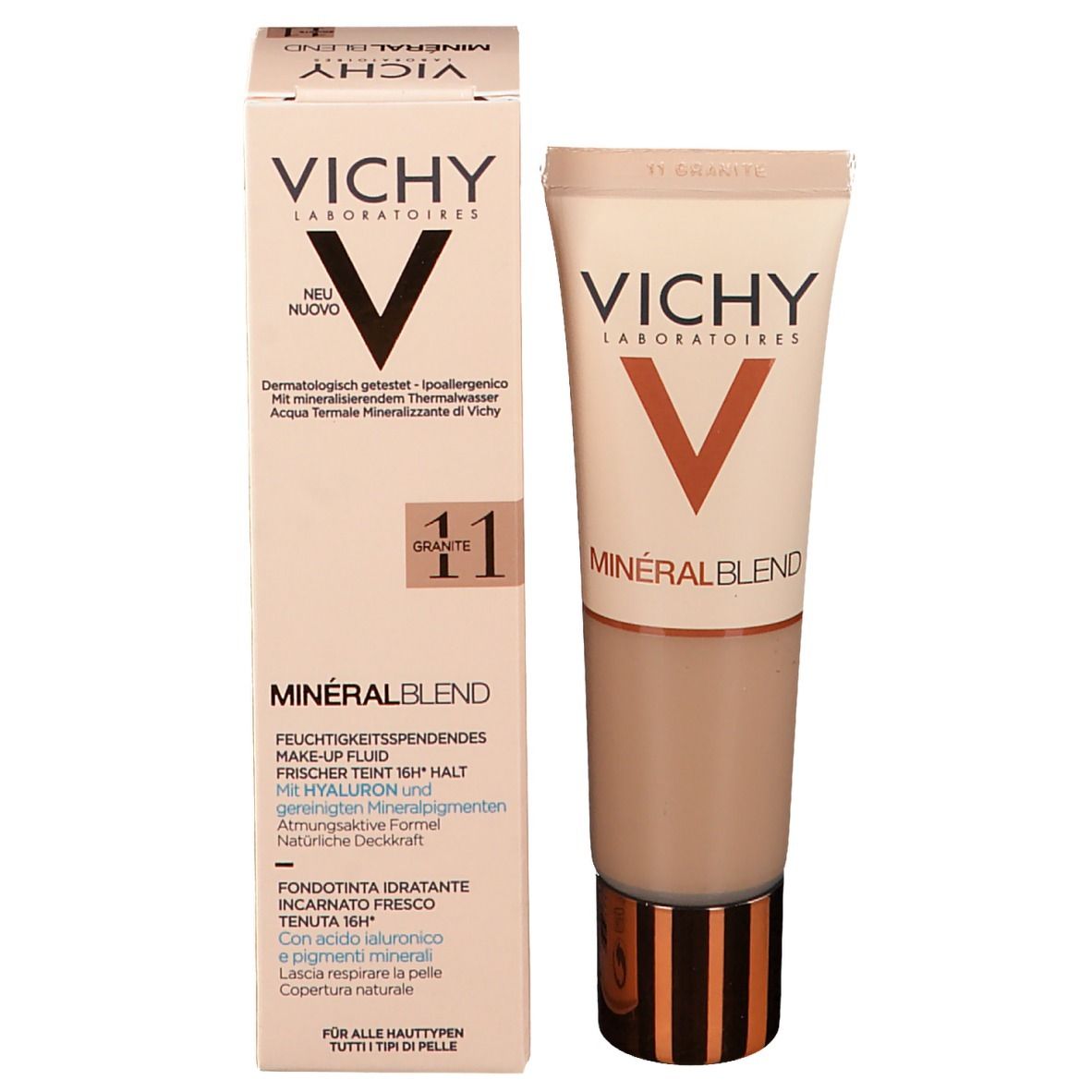 Vichy MinéralBlend Fondotinta Idratante  - 11 GRANITE 30 ml