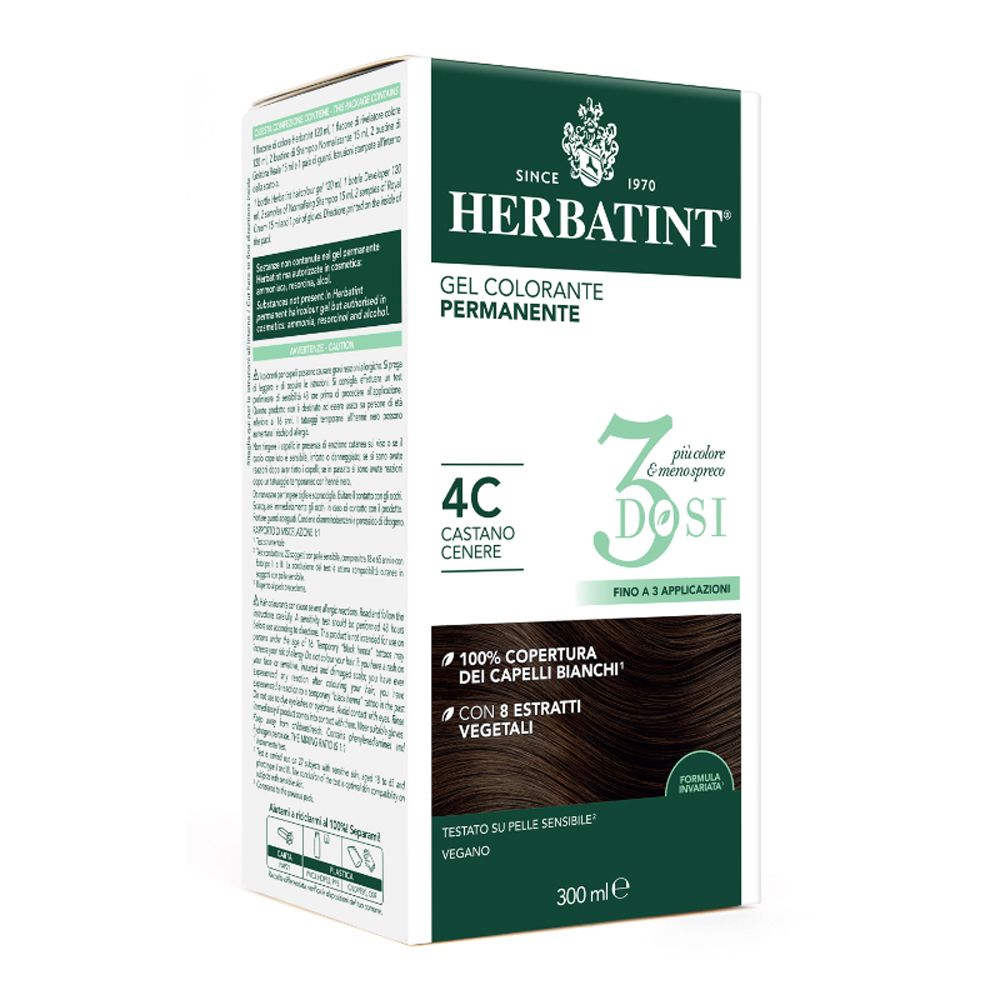 Herbatint 3Dosi 4C 300 Ml