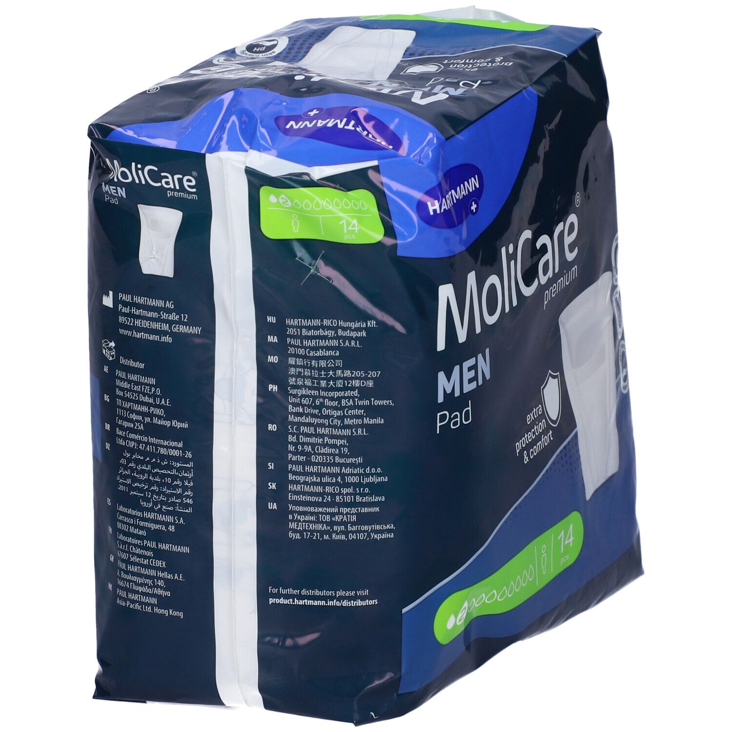 MoliCare Premium men pad - 2 gocce