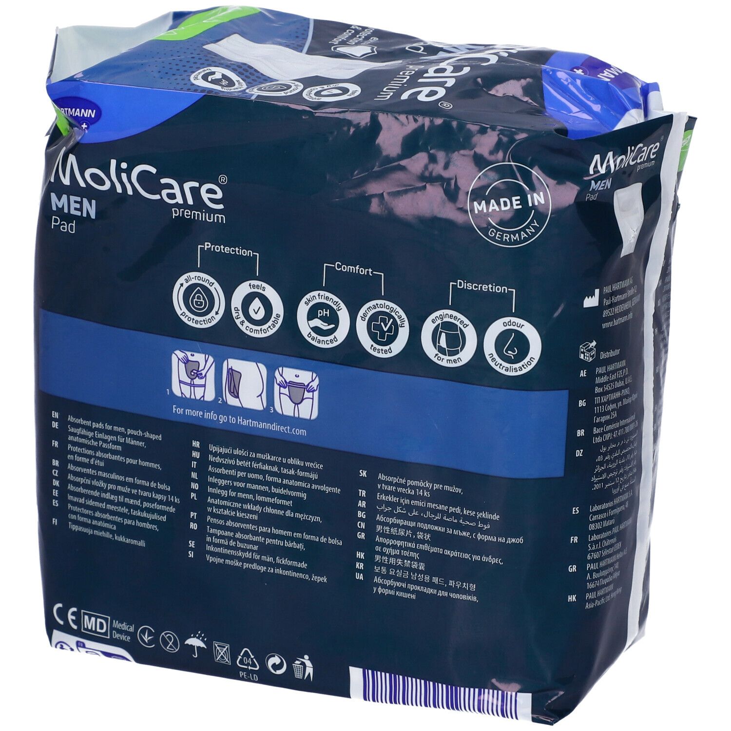 MoliCare Premium men pad - 2 gocce