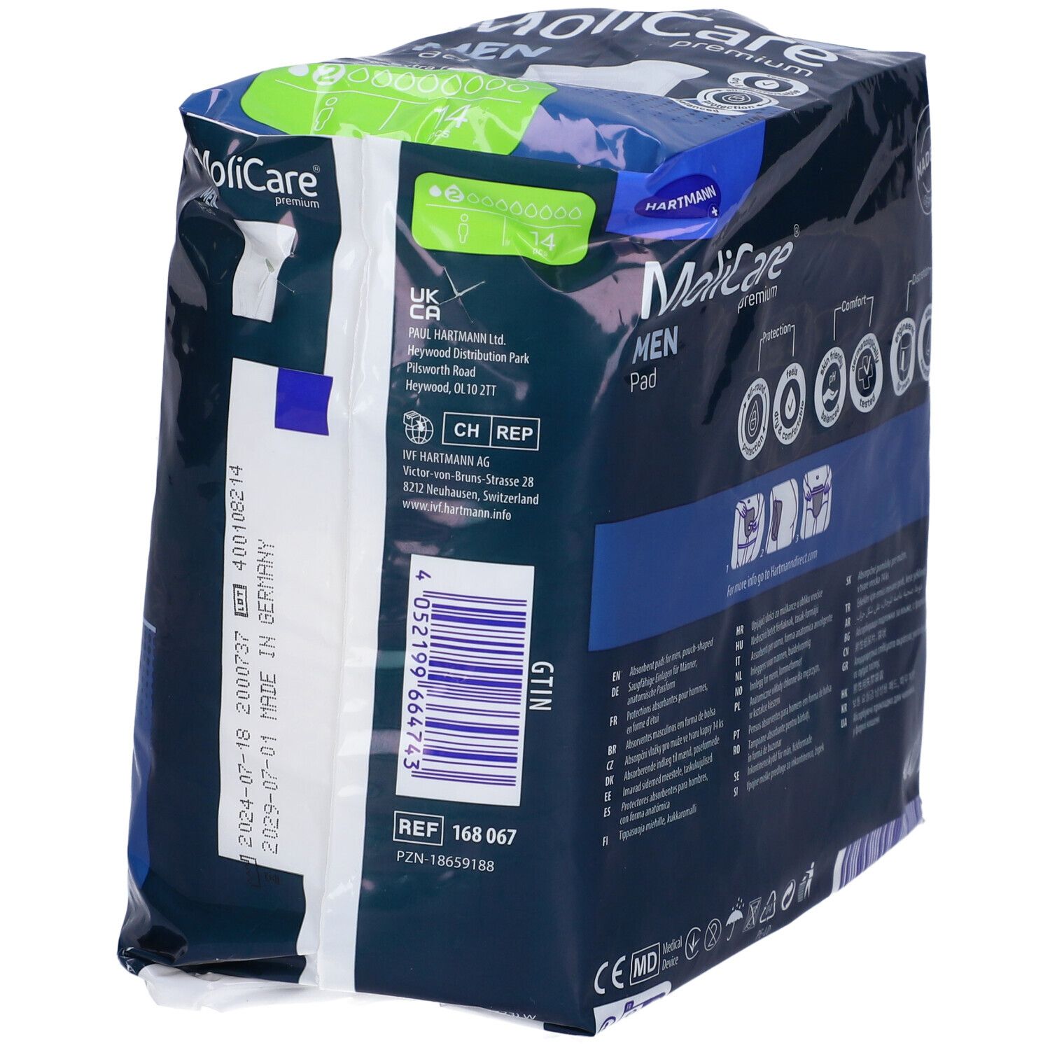 MoliCare Premium men pad - 2 gocce