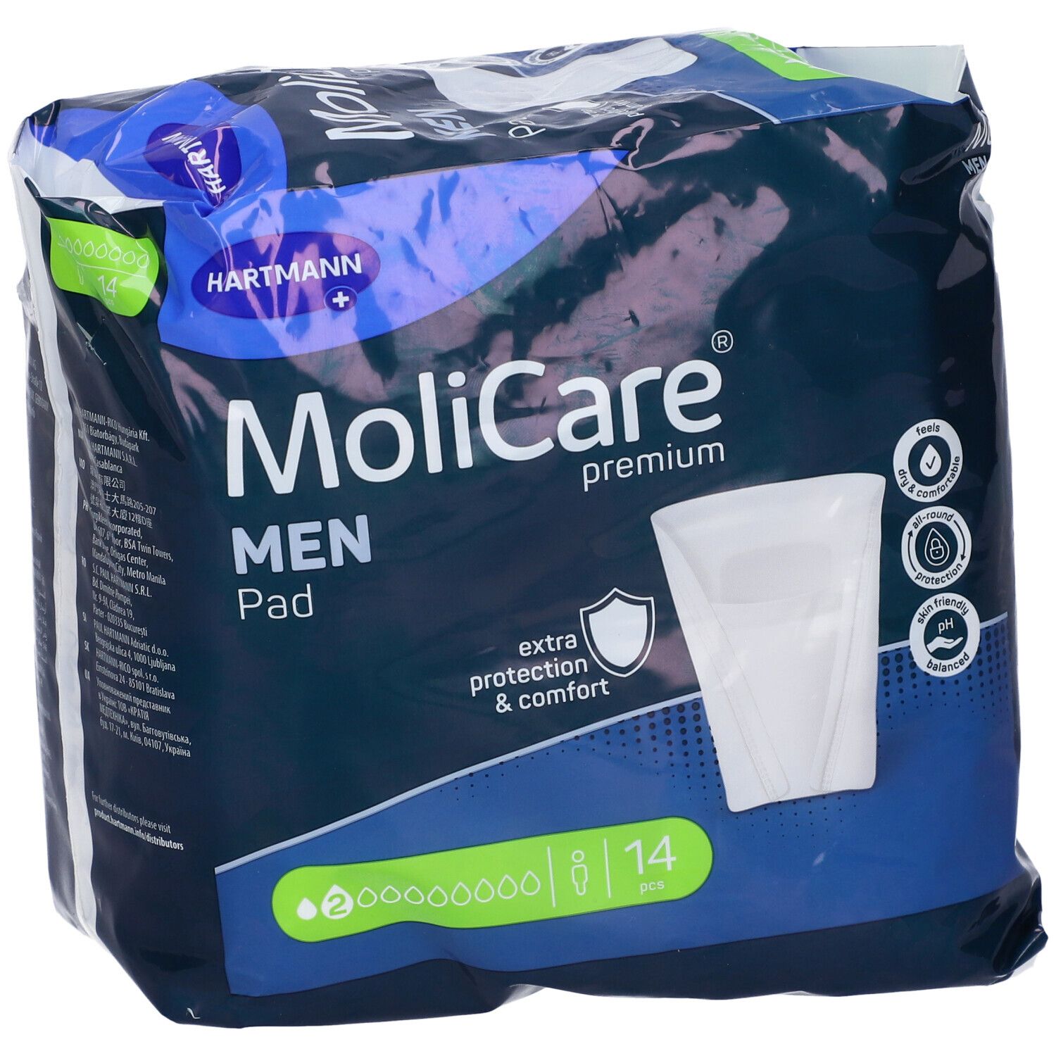 MoliCare Premium men pad - 2 gocce
