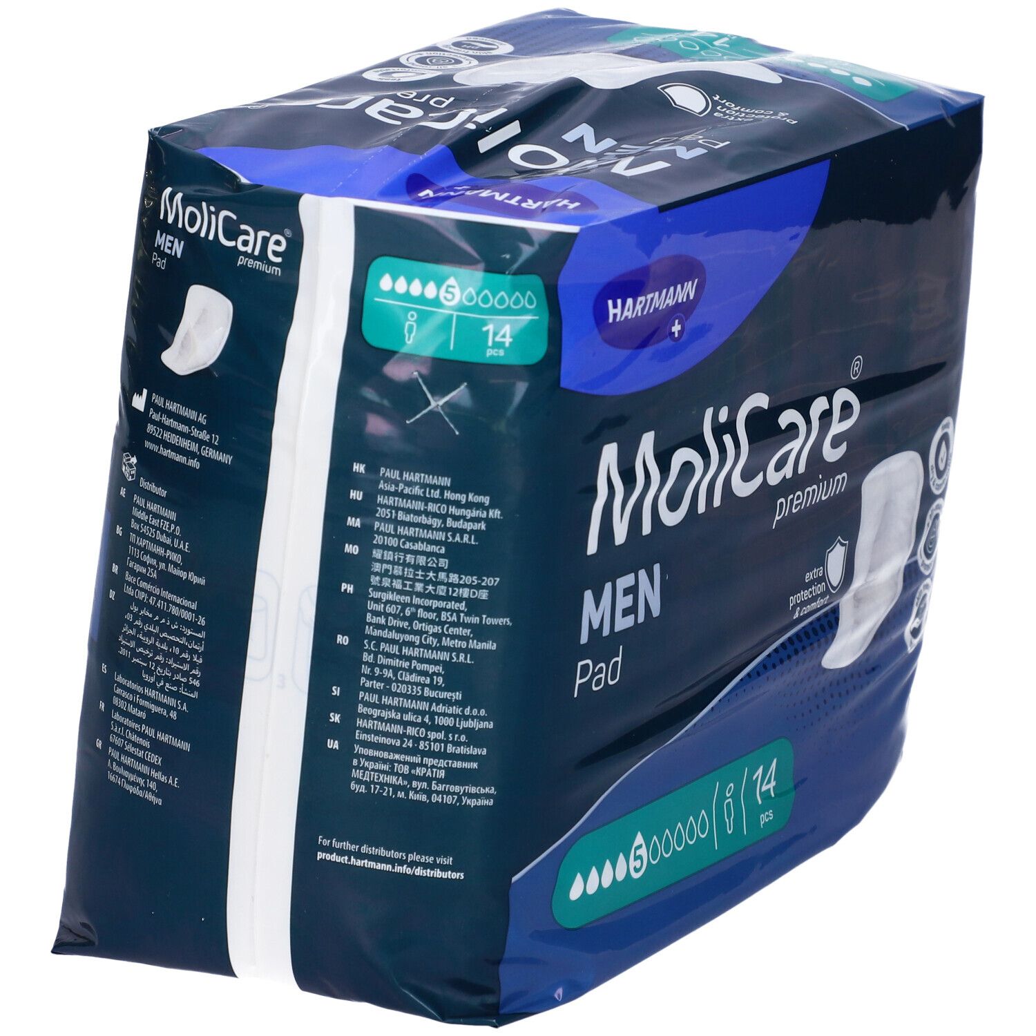 MoliCare Premium men pad - 5 gocce
