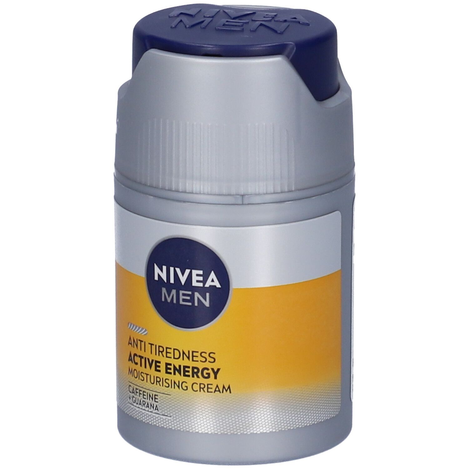 Nivea Men Skin Energy Crema Idratante Viso 50 ml, Crema viso uomo con Caffeina rivitalizzante